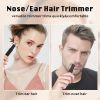 Ear and Nose Hair Tmmer for Men and Women-2020, Professional & Painless Nose Hair Clipper / Remover with Stainless Steel Blad & IPX7 Waterproof System