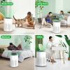 Air Purifier;  Air Cleaner For Large Room Bedroom Up To 1100 sq. ft;  VEWIOR H13 True HEPA Air Filter For Pets Smoke Pollen Odor;  Home Air Purifiers