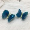 2inches Blue agate quartz crystal DIY butterfly quartz crystal skull home decor reiki healing 1pc