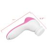 5 In 1 Deep Clean Electric Facial Cleaner Face Skin Care Brush Massager