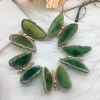 2inches Green agate quartz crystal DIY butterfly quartz crystal skull home decor reiki healing 1pc