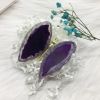 2inches Purple agate quartz crystal DIY butterfly quartz crystal skull home decor reiki healing 1pc