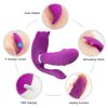 Adult Toy for Women Pleasure Licking Wearable Vibrator Smooth Flexible Silicone Wireless Remote Control Vibrating USB Rechargeable Massager for Woman