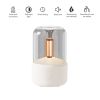 120ML Candlelight Aroma Diffuser Air Humidifier Romantic Light Portable Essential Oils Diffuser Mist Maker Fogger Purifier Home