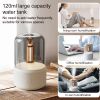 120ML Candlelight Aroma Diffuser Air Humidifier Romantic Light Portable Essential Oils Diffuser Mist Maker Fogger Purifier Home