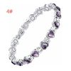 Arthritis Treatment Lymphatic Detoxification Pain Relief Strength Bracelet Women's Adjustable Crystal 3500 Gauss Magnet Jewelrys