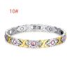 Arthritis Treatment Lymphatic Detoxification Pain Relief Strength Bracelet Women's Adjustable Crystal 3500 Gauss Magnet Jewelrys